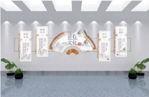 彝良县企业文化墙设计的核心要素。